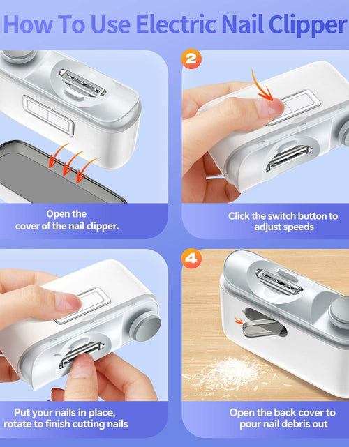 Load image into Gallery viewer, [Like New] Yibosoar Nail Clippers Fingernail Trimmer for Kids Seniors Adults
