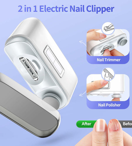 [Like New] Yibosoar Nail Clippers Fingernail Trimmer for Kids Seniors Adults