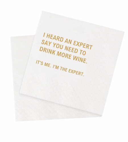 VOWFOO Came For The Wine Stayed For Gossip Funny Cocktail Napkins 100pcs 4.5x4.5