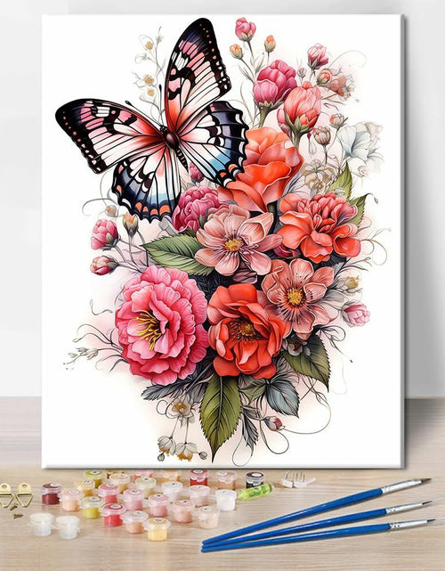 Load image into Gallery viewer, [Like New] TUMOVO Paint by Number Landscape Mountains DIY Kit 16x20 Inch Canvas
