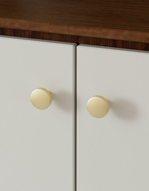 Load image into Gallery viewer, goldenwarm 5 Pack Gold Aluminium Alloy Cabinet Knobs for Drawers
