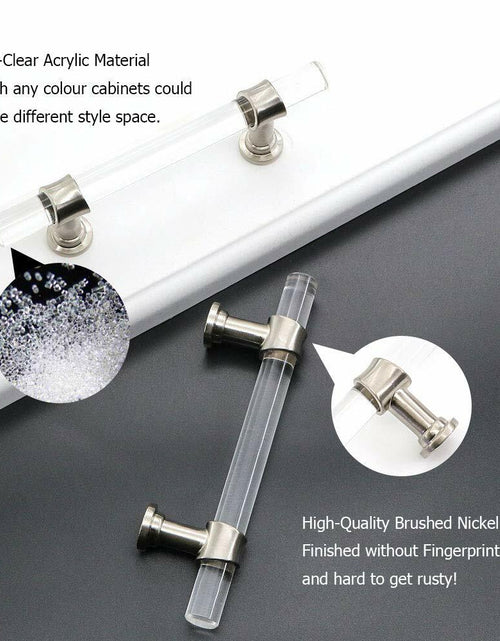 Load image into Gallery viewer, homdiy 10 Pack 5 Inch Cabinet Pulls Brushed Brass Gold Kitchen Handles
