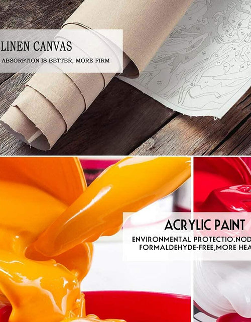 Load image into Gallery viewer, [Like New] TUMOVO Paint by Number Landscape Mountains DIY Kit 16x20 Inch Canvas
