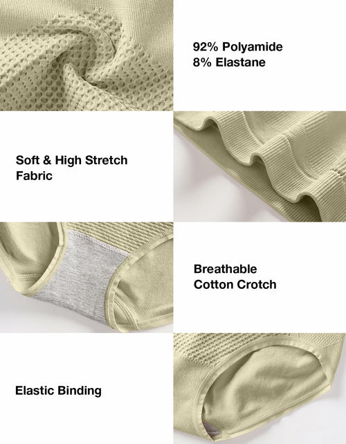 Load image into Gallery viewer, USEASY Mid Waist Tummy Control Seamless Shapewear Women Mint Size S
