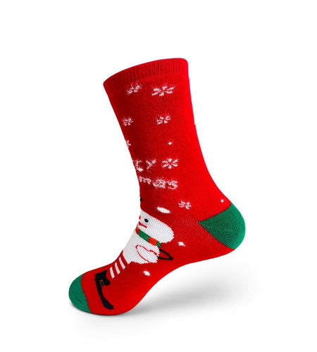 KKVXVEUQZ Men's Premium Cotton Christmas Socks 3 Pack