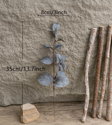 [Like New] KIRIFLY 10pcs Eucalyptus Stems Indoor Greenery Décor GREEN