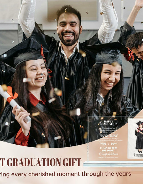 Load image into Gallery viewer, [Like New] Graduation Gifts 2025 Crystal Graduate Figurine Plaque 4x6 Inspirational
