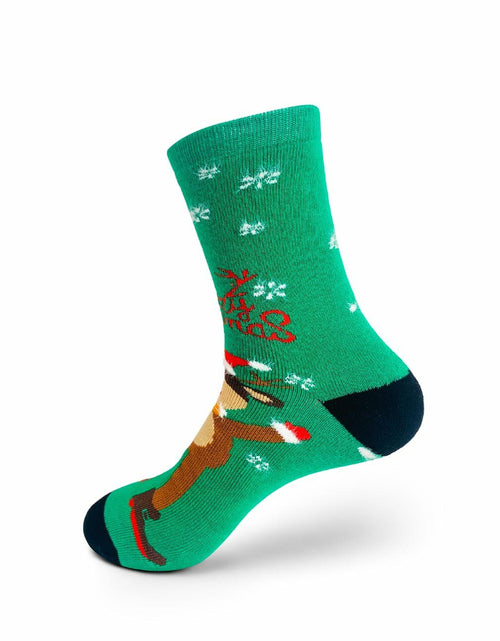 Load image into Gallery viewer, KKVXVEUQZ Men's Premium Cotton Christmas Socks 3 Pack
