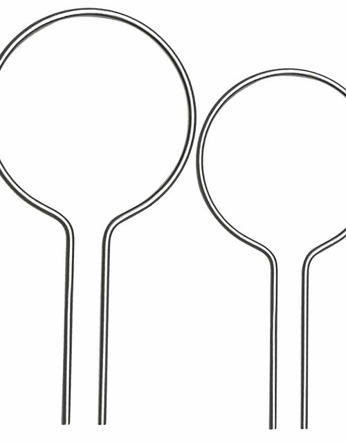 Load image into Gallery viewer, Evecad 250PCS 12Ga Preformed Fence Ties for 1-5/8 Post Silver
