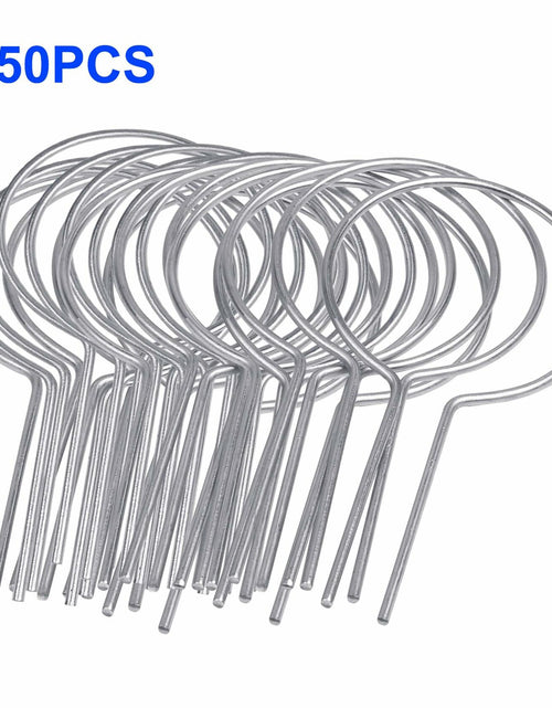 Load image into Gallery viewer, Evecad 250PCS 12Ga Preformed Fence Ties for 1-5/8 Post Silver
