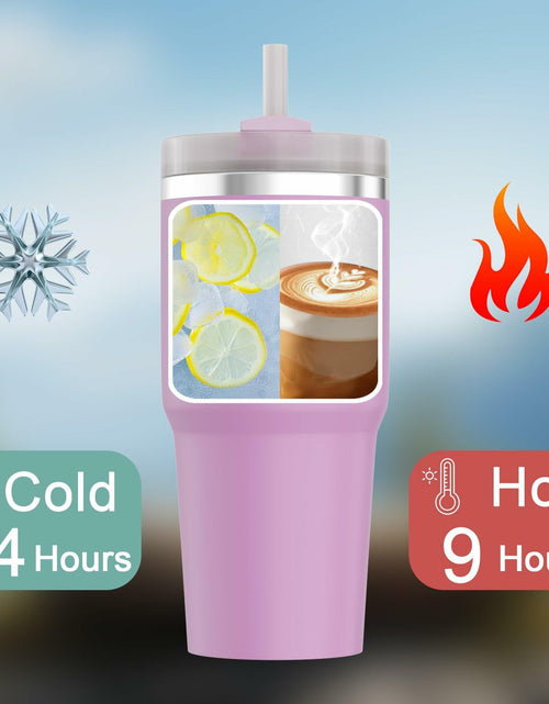 Load image into Gallery viewer, [Like New] YOUEXPERT 14 oz Tumbler with Straw, Insulated Tumblers with Lid and Straw, 14 oz
