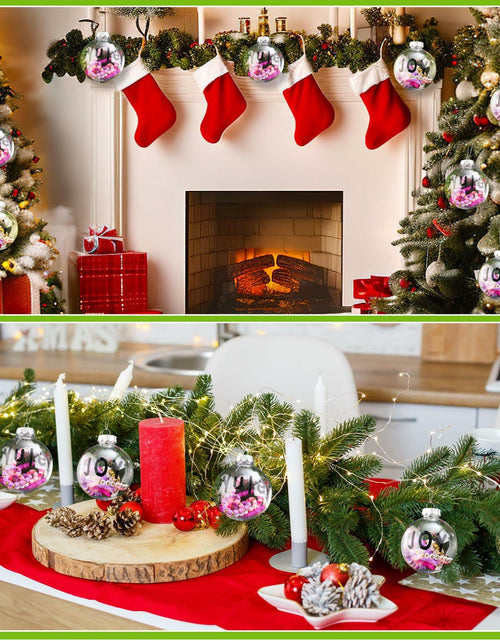 Load image into Gallery viewer, [Like New] Poen 50 Pcs Pink Christmas Ball Ornaments for Tree DIY Holiday Decor
