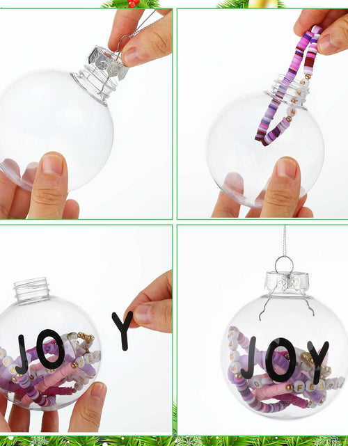 Load image into Gallery viewer, [Like New] Poen 50 Pcs Pink Christmas Ball Ornaments for Tree DIY Holiday Decor

