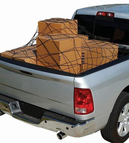 Trunknets Inc Cargo Net Bed Tie Down Hooks Chevy Silverado 66x98