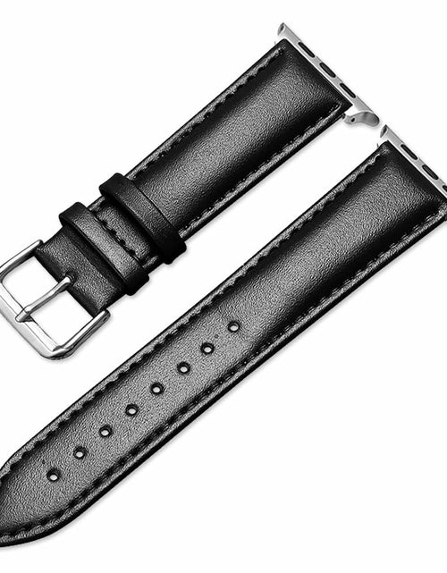 Load image into Gallery viewer, Narako Leather Apple Watch Band Compatible 41-49mm Series 9/SE Bicolor
