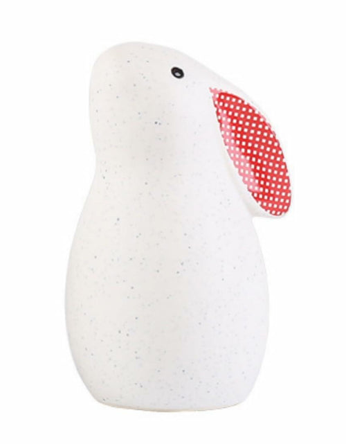 Load image into Gallery viewer, NYSCURE Ceramic Rabbit Figurine Sitting Statue Home Decor 4.8 Inch
