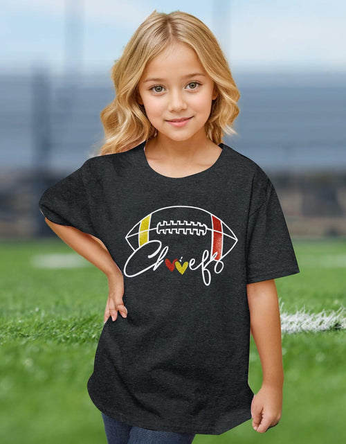 Load image into Gallery viewer, Game Day Family Matching Funny Football Graphic T-Shirt Chinese Size 150
