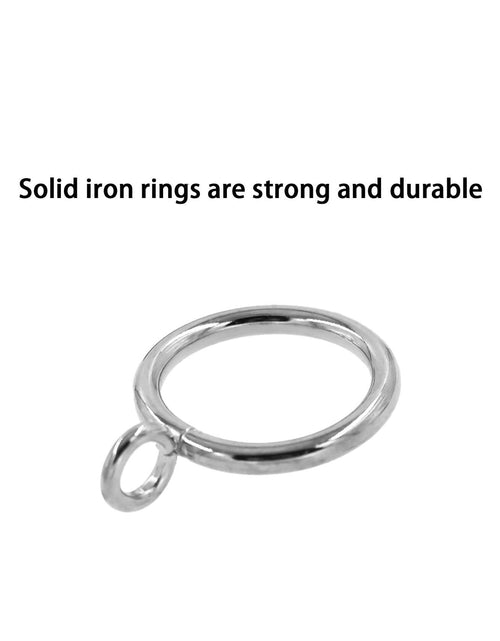 Load image into Gallery viewer, 40 Pack Shower Curtain Rings Rust Proof Metal Decorative Hooks for Bathroom
