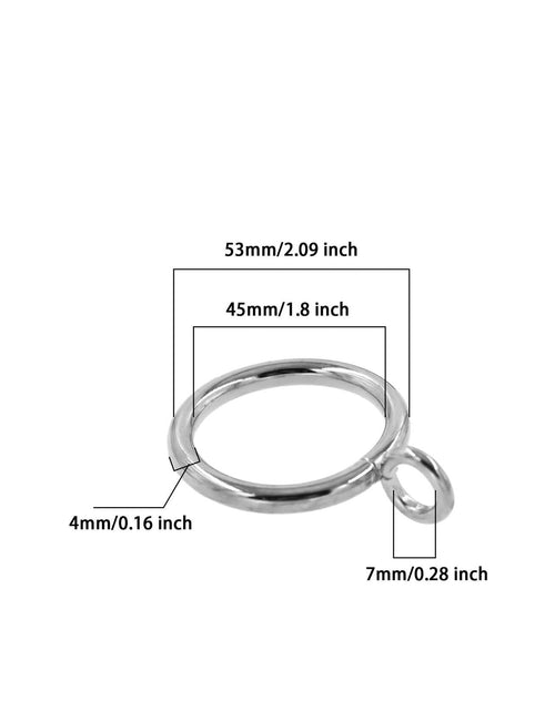 Load image into Gallery viewer, 40 Pack Shower Curtain Rings Rust Proof Metal Decorative Hooks for Bathroom
