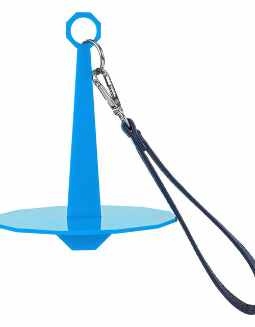 Load image into Gallery viewer, Portable Wrist Yarn Holder with Leather Strap Yarn Ball Organizer Blue
