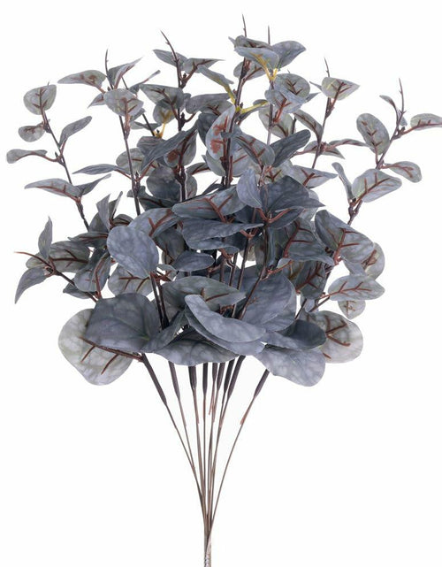Load image into Gallery viewer, KIRIFLY 10pcs Fake Eucalyptus Stems Indoor Greenery Décor Green
