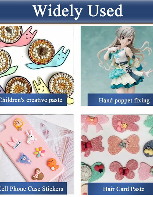 Load image into Gallery viewer, Adhesive Stick Dots Two-Sided Mounting Putty 0.4x0.4in 900pcs Clear
