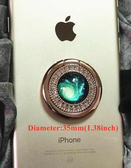 Load image into Gallery viewer, Ailifly Starry Sky Galaxy Finger Phone Ring Holder Stand Style3#
