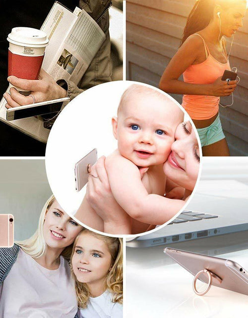 Load image into Gallery viewer, Ailifly Starry Sky Galaxy Finger Phone Ring Holder Stand Style3#
