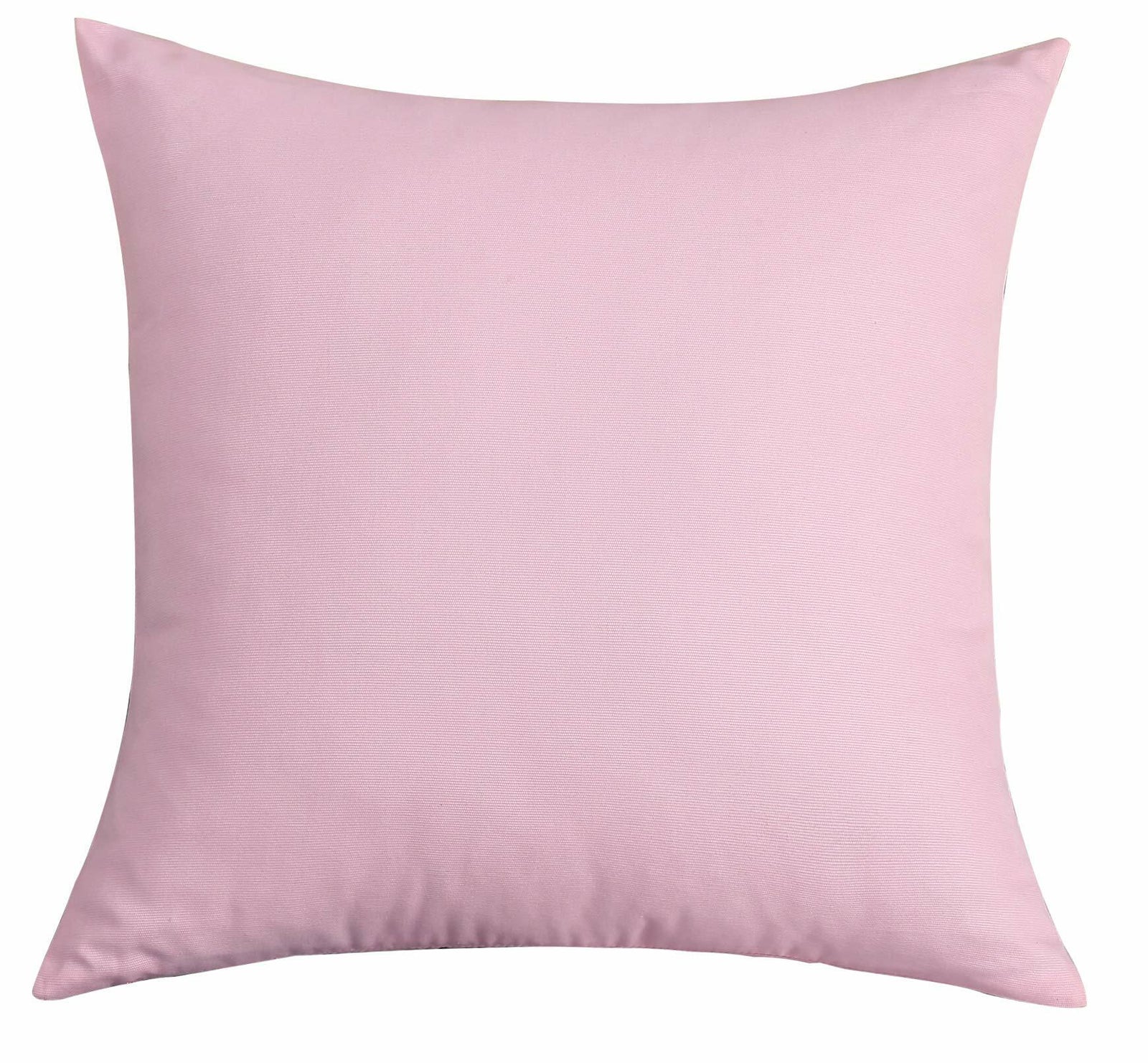 TangDepot Handmade Decorative Cotton Canvas Throw Pillow Covers 14x14 Salmon