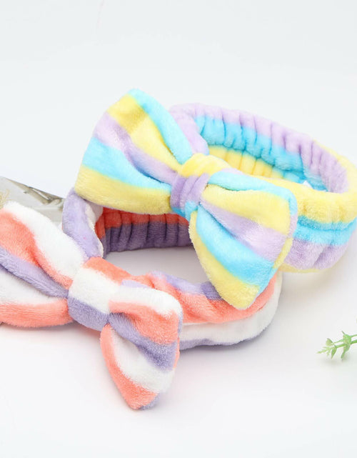Load image into Gallery viewer, 3 Otters Spa Headband Set 8PCS Soft Microfiber Face Wash for Women Girls
