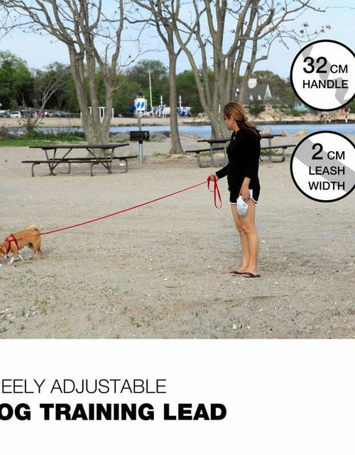 Load image into Gallery viewer, Loutep Dog Training Leash Nylon Padded Handle 15ft 20ft 30ft 50ft 100ft
