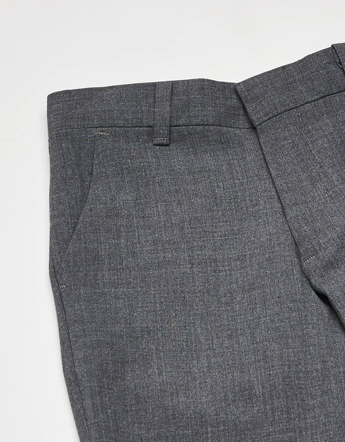 Load image into Gallery viewer, Calvin Klein Boys Flat-Front Bi-Stretch Pant Straight Leg Grey Heather Size 14
