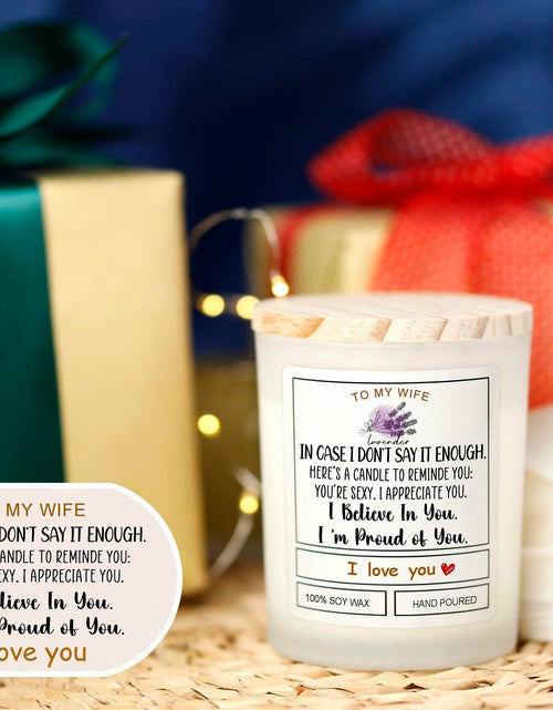 Load image into Gallery viewer, [Like New] Romantic Candle Gift for Wife Valentines Birthday Anniversary Gift
