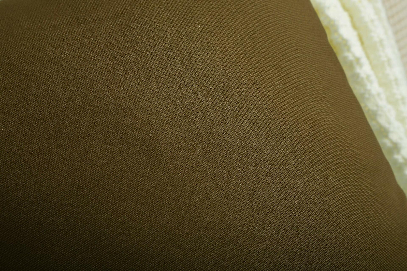 TangDepot Cotton Solid Throw Pillow Cover Coffee 18x18 1 Count