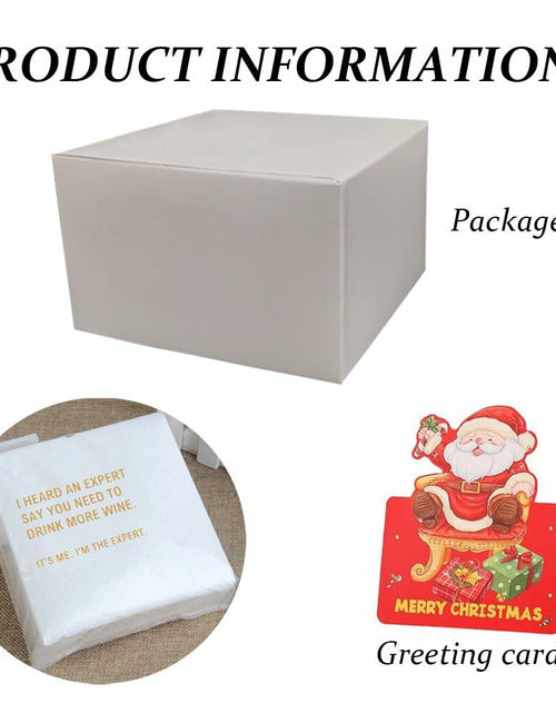 Load image into Gallery viewer, [Like New] VOWFOO Funny Quotes Cocktail Napkins 4.5x4.5 2-ply 100pcs Gossip
