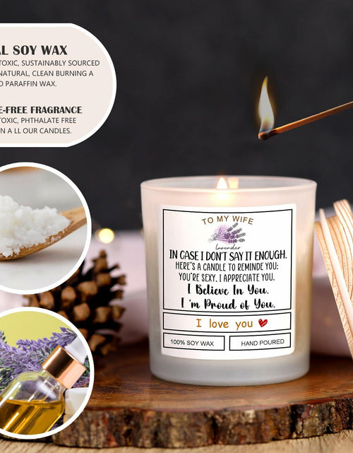 Load image into Gallery viewer, [Like New] Romantic Candle Gift for Wife Valentines Birthday Anniversary Gift
