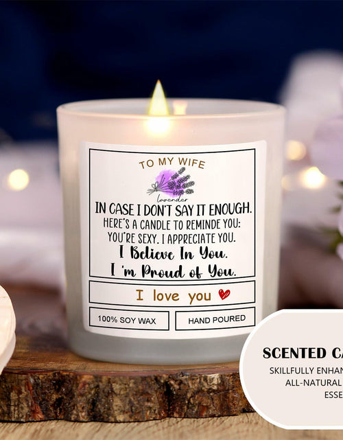 Load image into Gallery viewer, [Like New] Romantic Candle Gift for Wife Valentines Birthday Anniversary Gift

