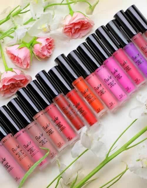 Load image into Gallery viewer, Rude Cosmetics Notorious Rich Long Liquid Lip Color Poison Fruit 0.1 oz
