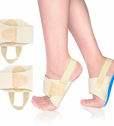BIGGCOOL Arch Support Bands Adjustable for Flat Feet Pain Relief Compression