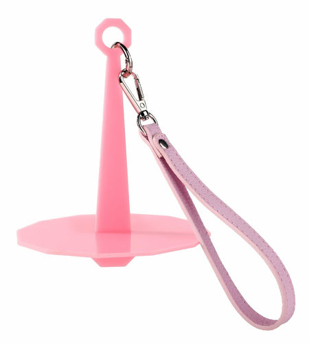 Portable Wrist Yarn Holder Leather Strap Yarn Spinner Organizer Pink