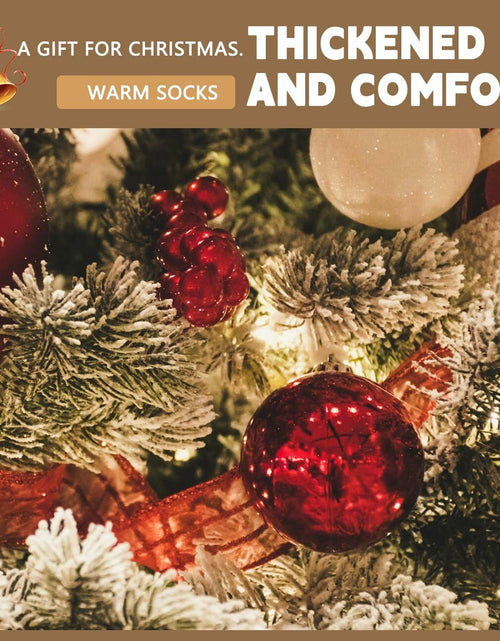 Load image into Gallery viewer, KKVXVEUQZ Women's Christmas Socks Premium Cotton Holiday Gift Festive (3)
