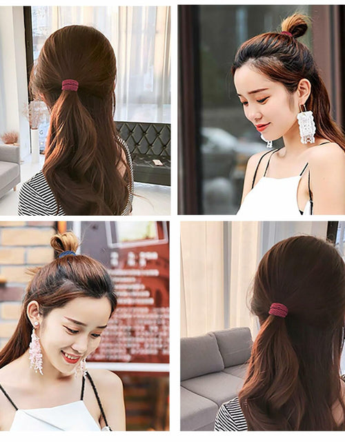 Load image into Gallery viewer, XXFBJNMD 20 pcs Strong Elastic Non-marking Thick Rubber Hair Bands Rope

