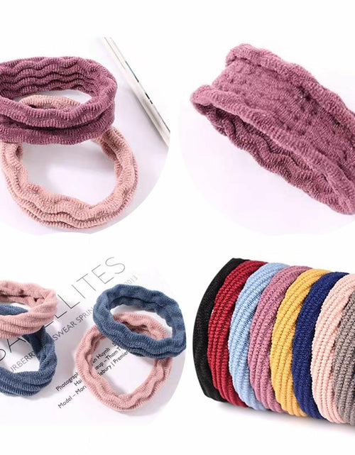 Load image into Gallery viewer, XXFBJNMD 20 pcs Strong Elastic Non-marking Thick Rubber Hair Bands Rope
