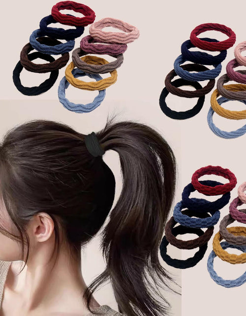 Load image into Gallery viewer, XXFBJNMD 20 pcs Strong Elastic Non-marking Thick Rubber Hair Bands Rope
