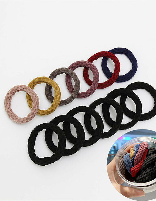 Load image into Gallery viewer, XXFBJNMD 20 pcs Strong Elastic Non-marking Thick Rubber Hair Bands Rope

