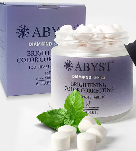[Like New] ABYST Toothpaste Tablets Fluoride-Free Natural Whitening Nano Hydroxyapatite62Ct