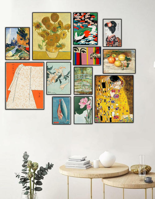 Load image into Gallery viewer, 365DoRoTeYa Coastal Wall Art Prints Nautical Blue Seaside 12PCS Unframed
