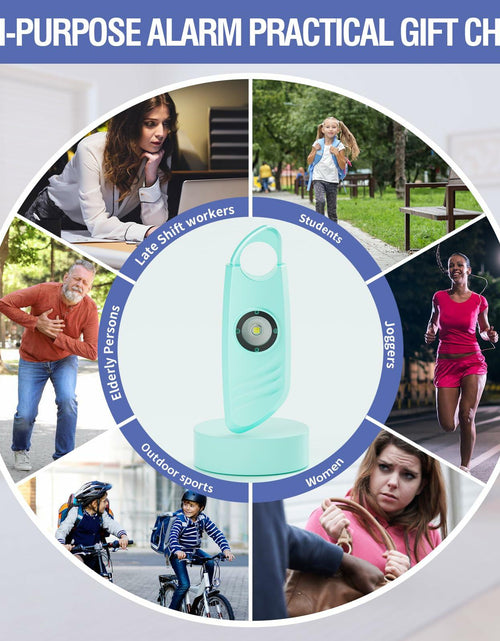 Load image into Gallery viewer, [Like New] Safe Sound Personal Alarm 2 Pack 140db Siren Strobe Light Key Chain
