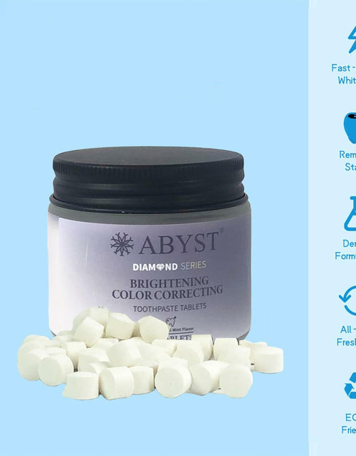Load image into Gallery viewer, [Like New] ABYST Toothpaste Tablets Fluoride-Free Natural Whitening Nano Hydroxyapatite62Ct
