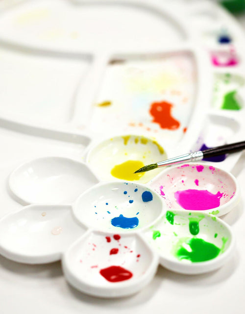 Load image into Gallery viewer, BAZIC Kids Paint Set 12 Colors 60ml Non-Toxic Vibrant Colors 1-Pack
